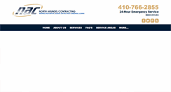 Desktop Screenshot of nacontracting.com